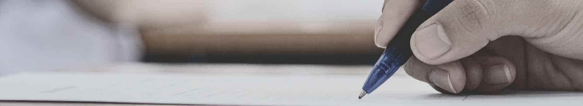banner for IELTS on paper update