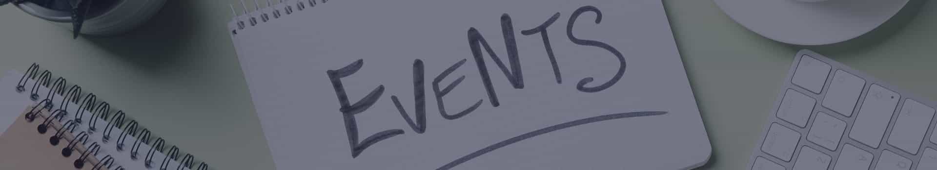 banner for events page